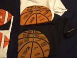 Basketball Artwork tee shirt